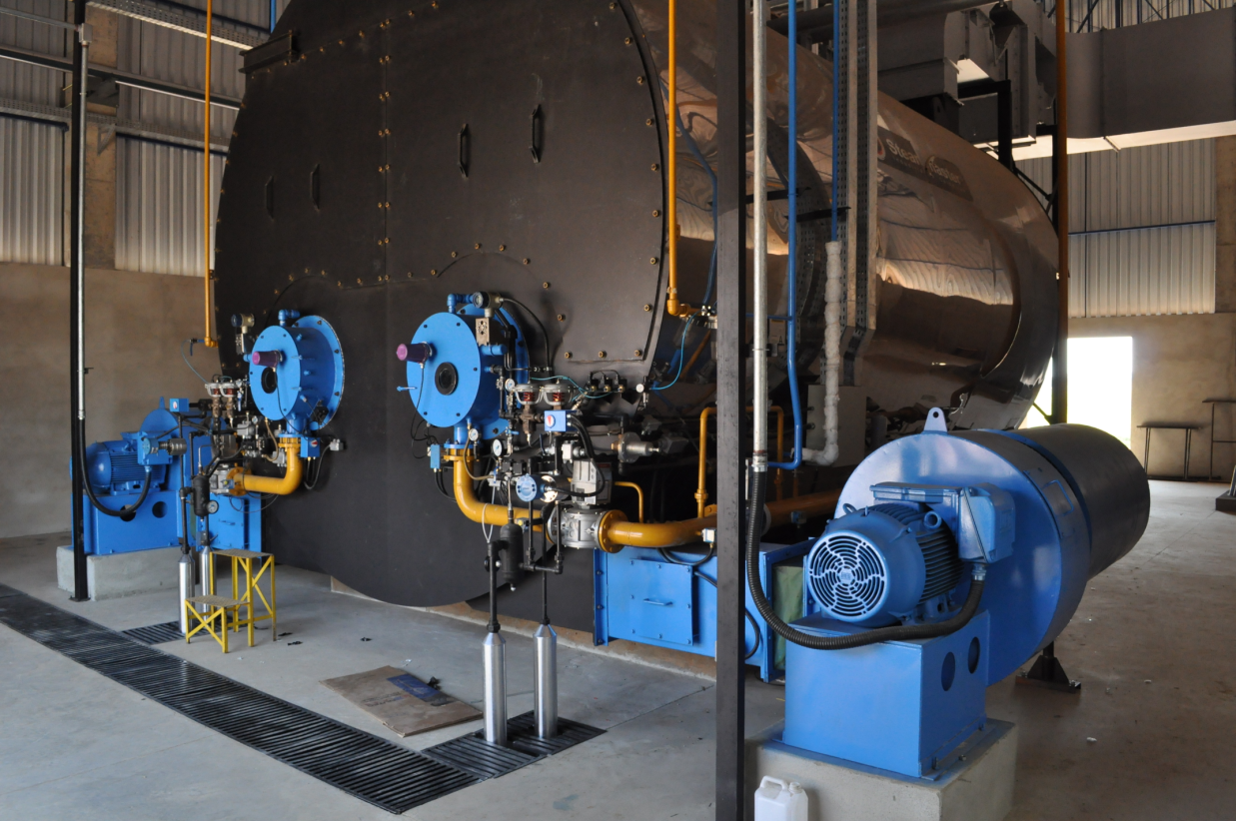 DF dual-furnace steam boiler product visual